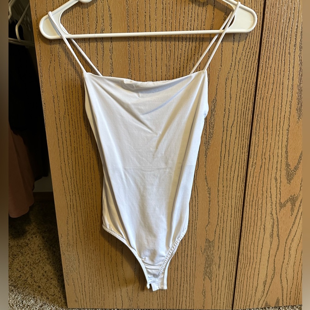 Zara: white body suit tank